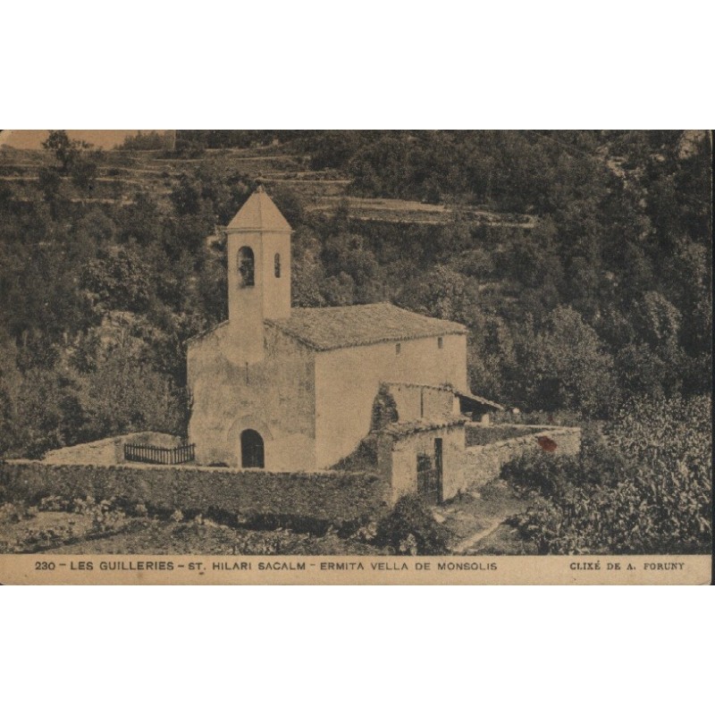 Ermita vella de Monsolís, Sant Hilari Sacalm