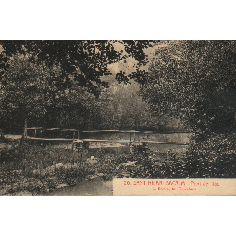 Pont del llac, Sant Hilari Sacalm