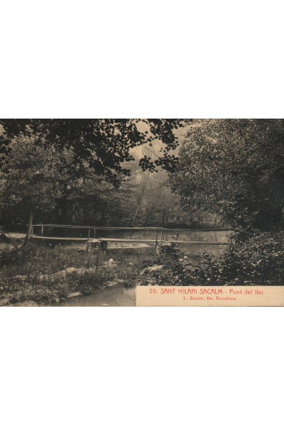 Pont del llac, Sant Hilari Sacalm