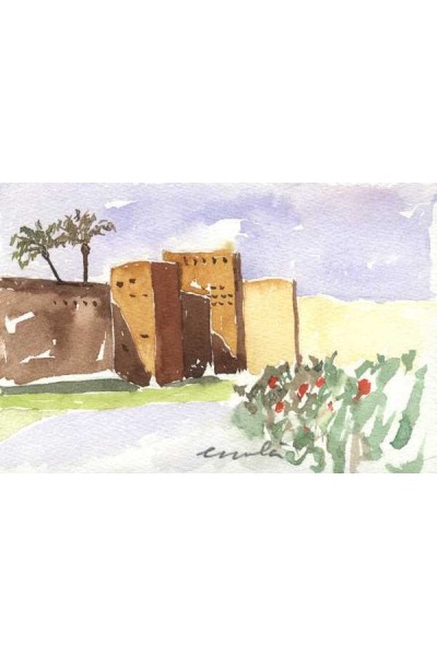 Postals de Marrakech, Muralles de Marrakech